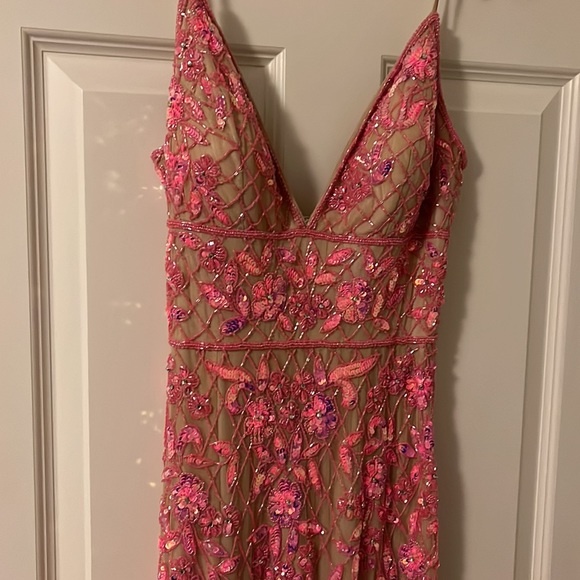 Amarra Sequin Prom Dress size 0 - Picture 4 of 8
